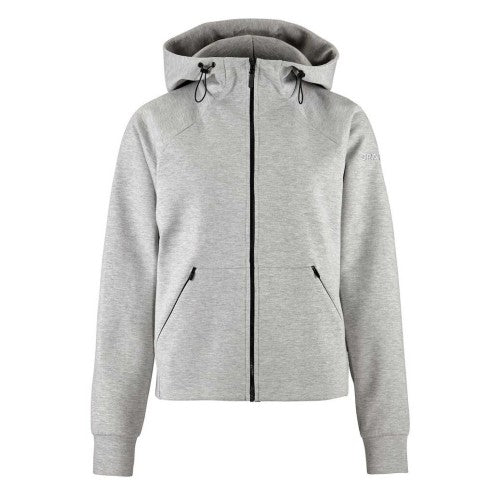 Front - Craft Womens/Ladies ADV Join Full Zip Hoodie