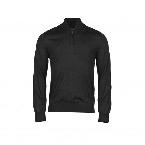Front - Tee Jays Mens Half Zip Jumper