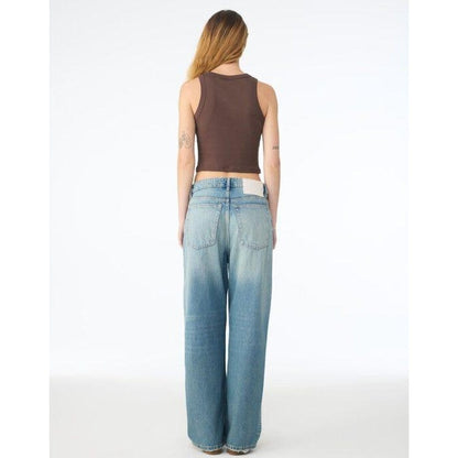 Cocoa - Side - Bella + Canvas Womens-Ladies Micro-Rib Racerback Tank Top