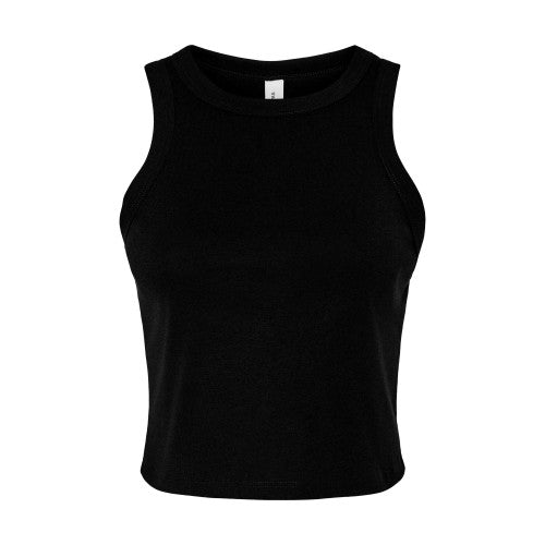Front - Bella + Canvas Womens/Ladies Micro-Rib Racerback Tank Top