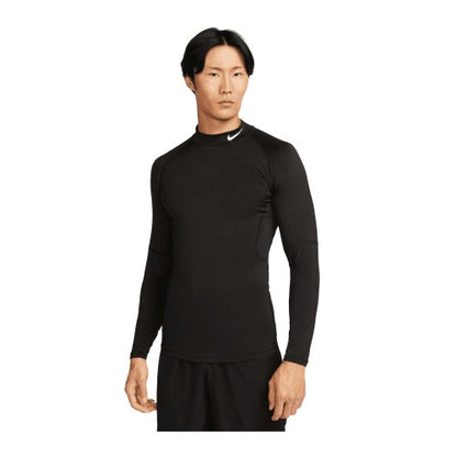Front - Nike Golf Mens Dri-FIT Long-Sleeved Fitness Top