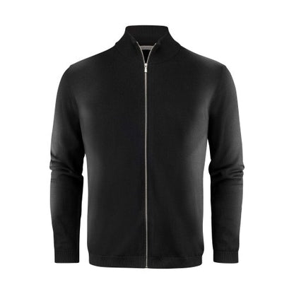 Front - James Harvest Mens Ashland Knitted Cardigan