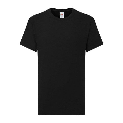 Front - Fruit of the Loom Childrens/Kids Iconic 195 T-Shirt