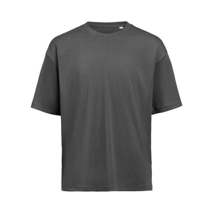 Charcoal - Close up - Untagged Movement Womens-Ladies Loose Fit T-Shirt