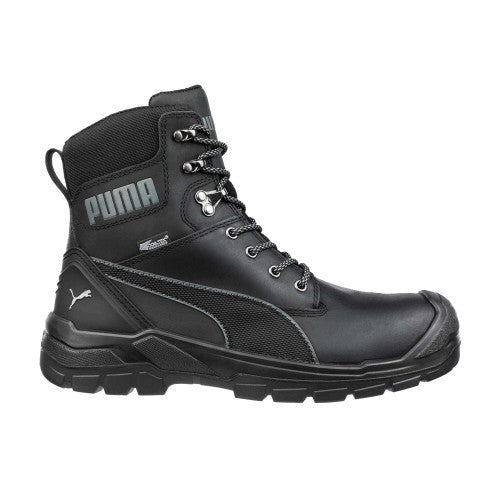 Front - Puma Safety Mens Conquest CTX High Leather Safety Boots