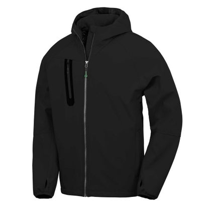 Front - Result Recycled Mens Printed Recycled 3 Layer Casual Soft Shell Jacket