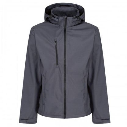 Front - Regatta Professional Mens Venturer Softshell 3 Layer Hooded Jacket