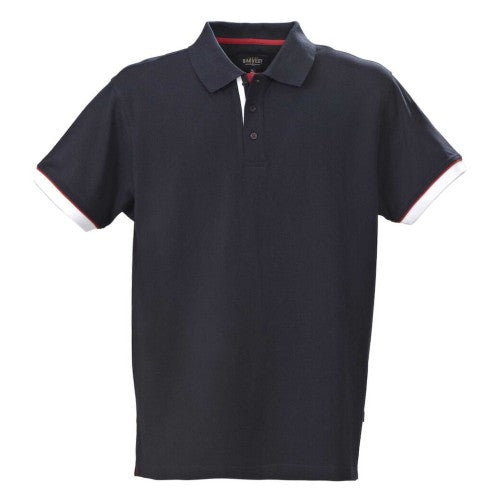 Front - James Harvest Mens Anderson Pique Polo Shirt