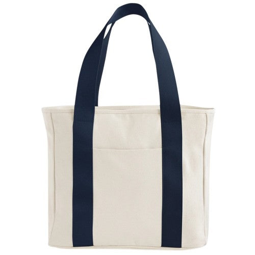 Front - Bagbase Edit Canvas Tote Bag