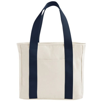 Front - Bagbase Edit Canvas Tote Bag