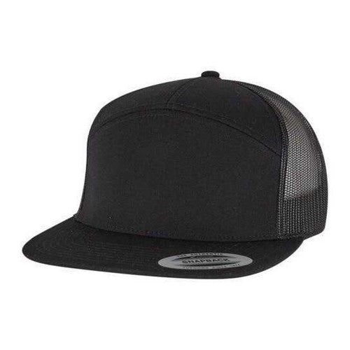 Front - Flexfit Classic 7 Panel Trucker Cap