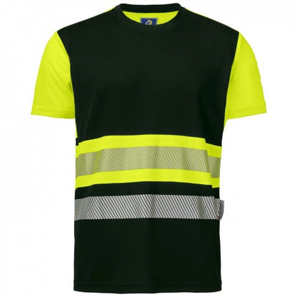 Front - Projob Mens 6020 Reflective T-Shirt