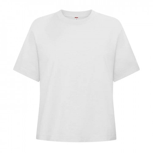 Front - Clique Womens/Ladies Ringspun Cotton Oversized T-Shirt