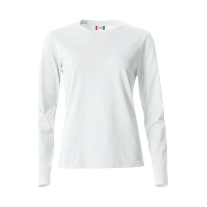 Front - Clique Womens/Ladies Basic Long-Sleeved T-Shirt
