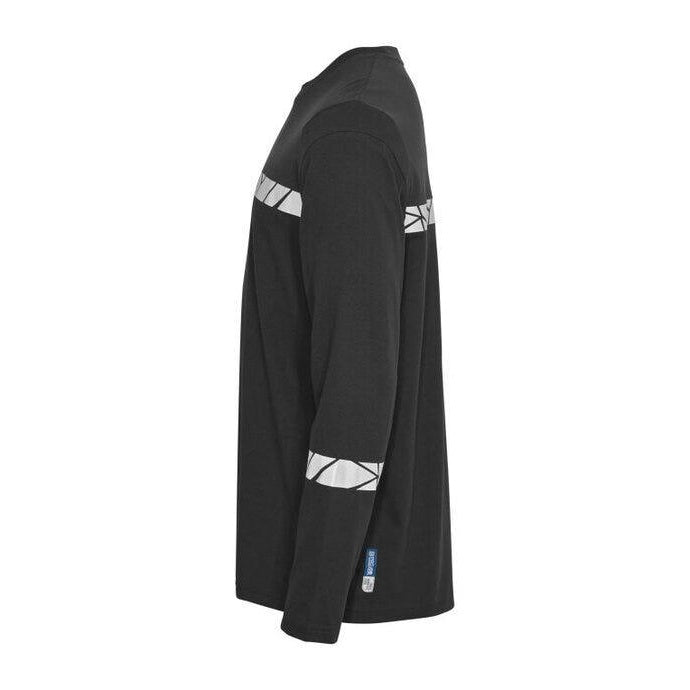 Black - Lifestyle - Projob Mens Progression 7002 Long-Sleeved T-Shirt