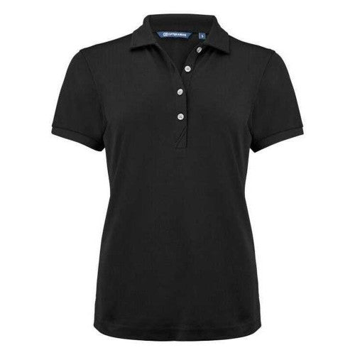 Front - Cutter & Buck Womens/Ladies Virtue Golf Polo Shirt