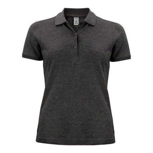 Front - Clique Womens/Ladies Classic Organic Cotton Polo Shirt