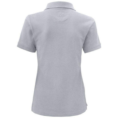 Grey Melange Melange - Side - Cutter & Buck Womens-Ladies Advantage Polo Shirt