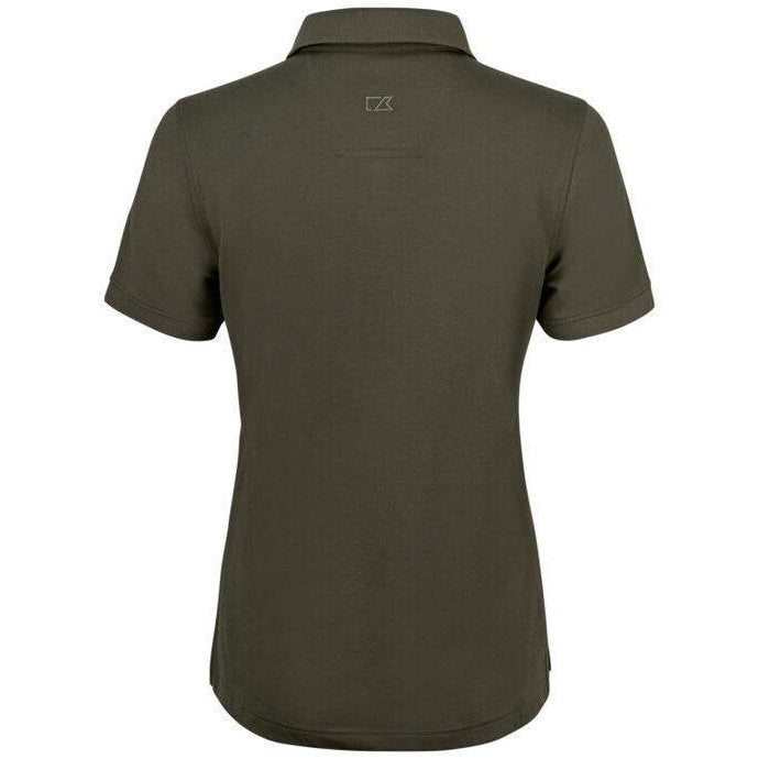 Ivy Green - Side - Cutter & Buck Womens-Ladies Advantage Polo Shirt
