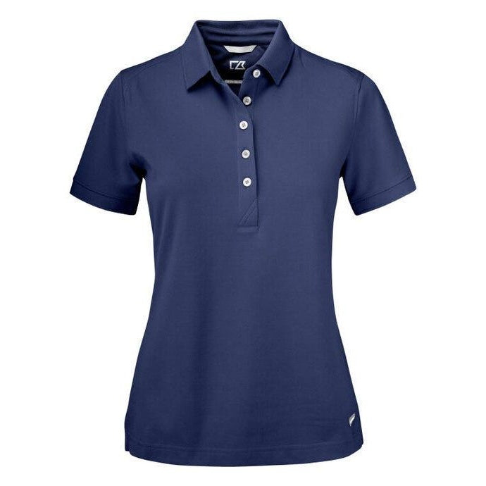 Dark Navy - Back - Cutter & Buck Womens-Ladies Advantage Polo Shirt