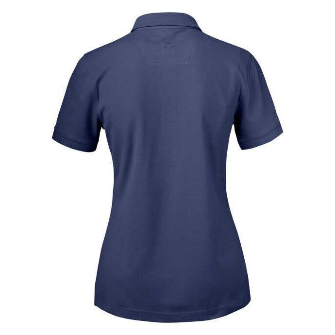 Dark Navy - Side - Cutter & Buck Womens-Ladies Advantage Polo Shirt