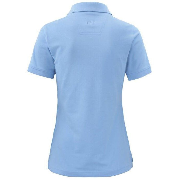Light Blue - Side - Cutter & Buck Womens-Ladies Advantage Polo Shirt