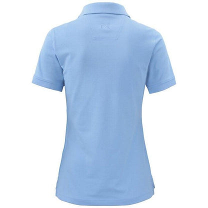 Light Blue - Side - Cutter & Buck Womens-Ladies Advantage Polo Shirt