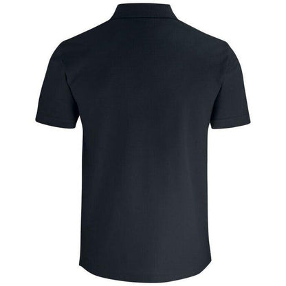 Black - Pack Shot - Clique Womens-Ladies Basic Chest Pocket Polo Shirt