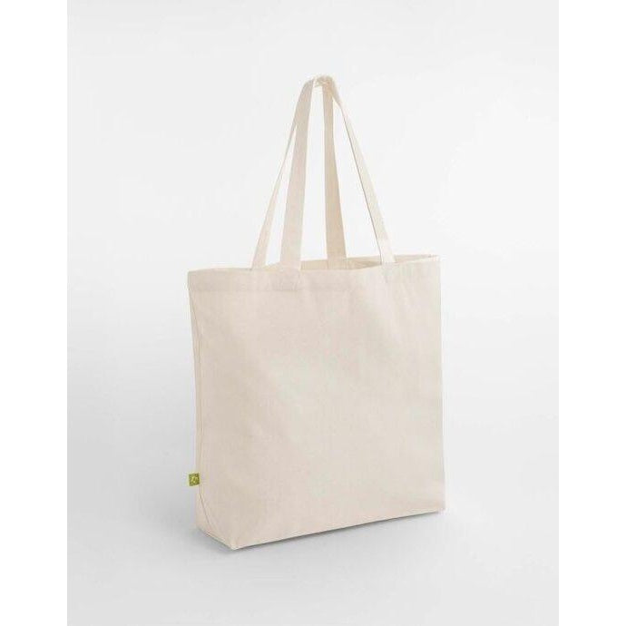 Natural - Front - Westford Mill EarthAware Organic Cotton Tote Bag