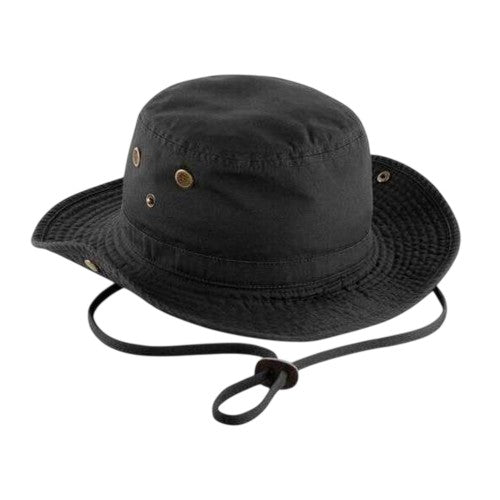 Front - Beechfield Unisex Adult Outback Canvas Sun Hat