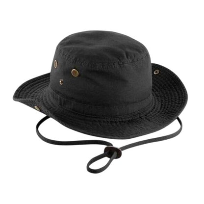 Front - Beechfield Unisex Adult Outback Canvas Sun Hat