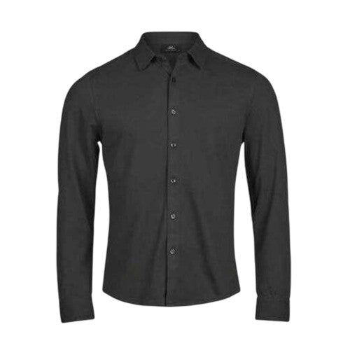 Front - Tee Jays Mens Luxury Stretch Tailored Shirt