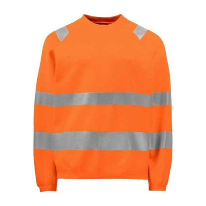 Front - Projob Mens Prio 6106 Sweatshirt