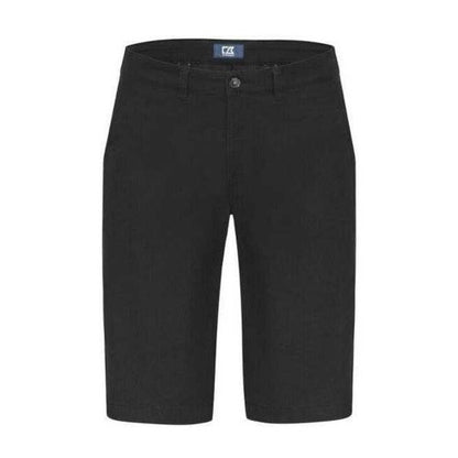 Front - Cutter & Buck Mens Edgemont Cotton Blend Shorts