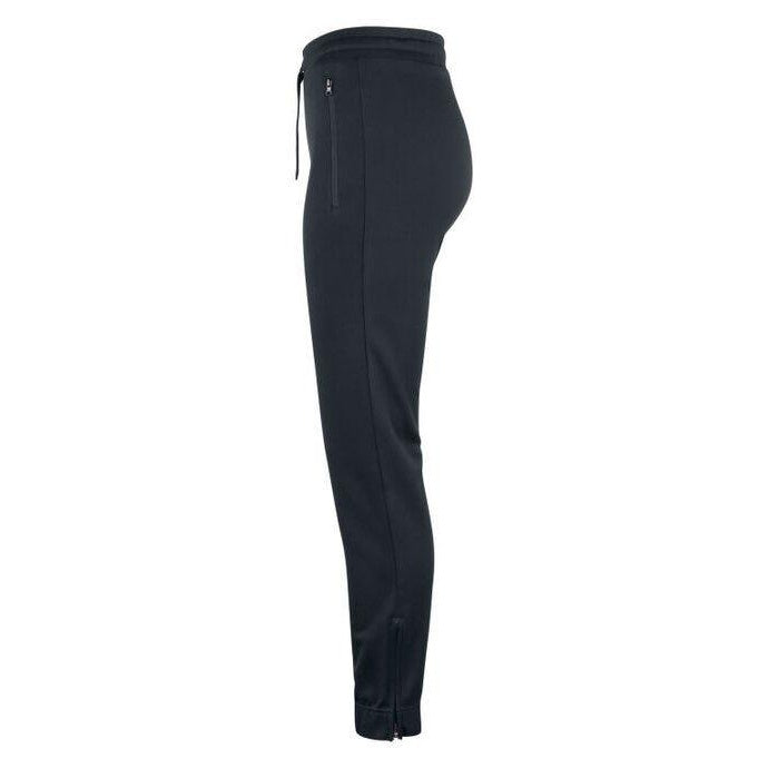 Black - Side - Clique Womens-Ladies Basic Active Trousers