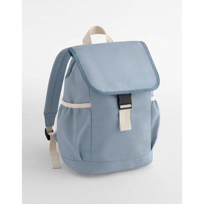Dusty Blue - Back - Bagbase Childrens-Kids Adventure Backpack
