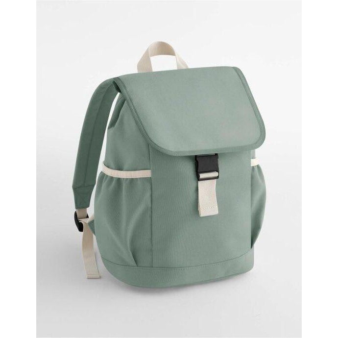 Dusty Green - Back - Bagbase Childrens-Kids Adventure Backpack