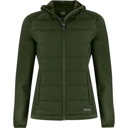 Front - Cutter & Buck Womens/Ladies Oak Harbor Hooded Jacket