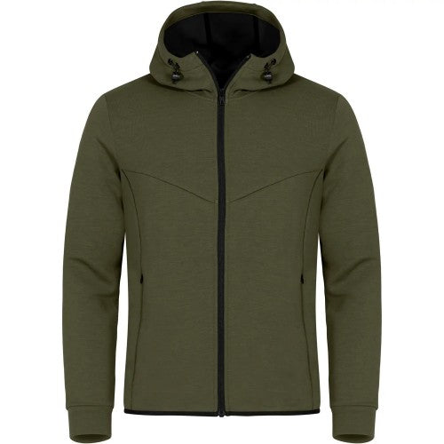 Front - Clique Mens Hayden Polyester Hooded Jacket