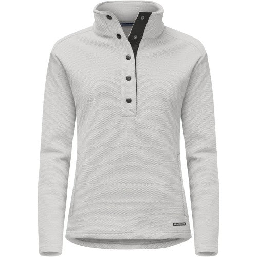 Front - Cutter & Buck Womens/Ladies Hunts Point Fleece Top