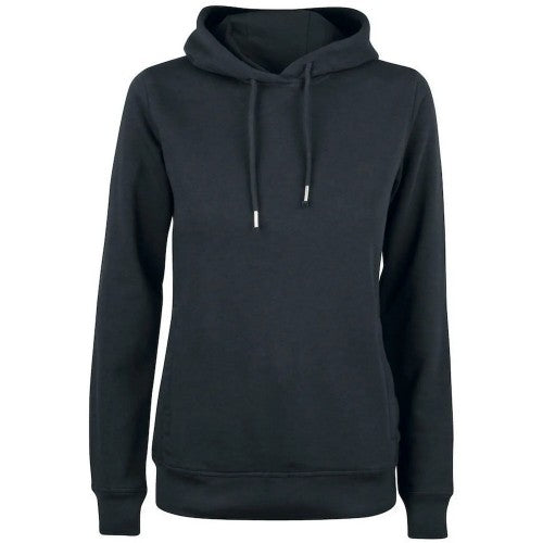 Front - Clique Womens/Ladies Premium Organic Cotton Pullover Hoodie