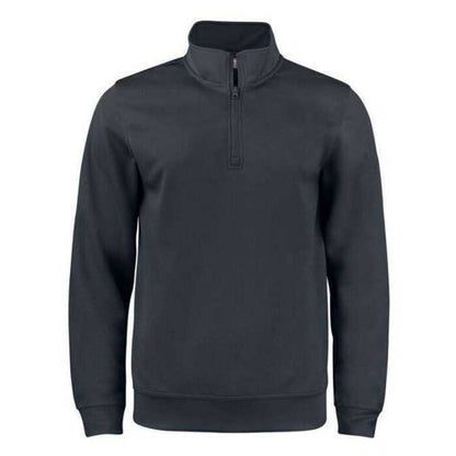 Front - Clique Childrens/Kids Basic Half Zip Long-Sleeved Active Cardigan