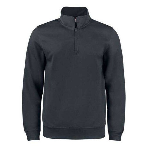 Front - Clique Childrens/Kids Basic Half Zip Long-Sleeved Active Cardigan
