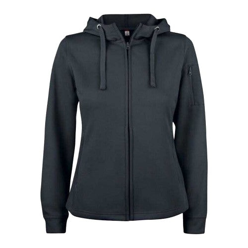 Front - Clique Womens/Ladies Basic Full Zip Hoodie