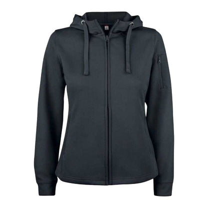Front - Clique Womens/Ladies Basic Full Zip Hoodie