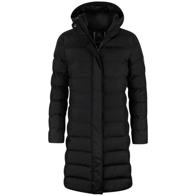 Black - Back - Cutter & Buck Womens-Ladies Wenatchee Puffer Jacket
