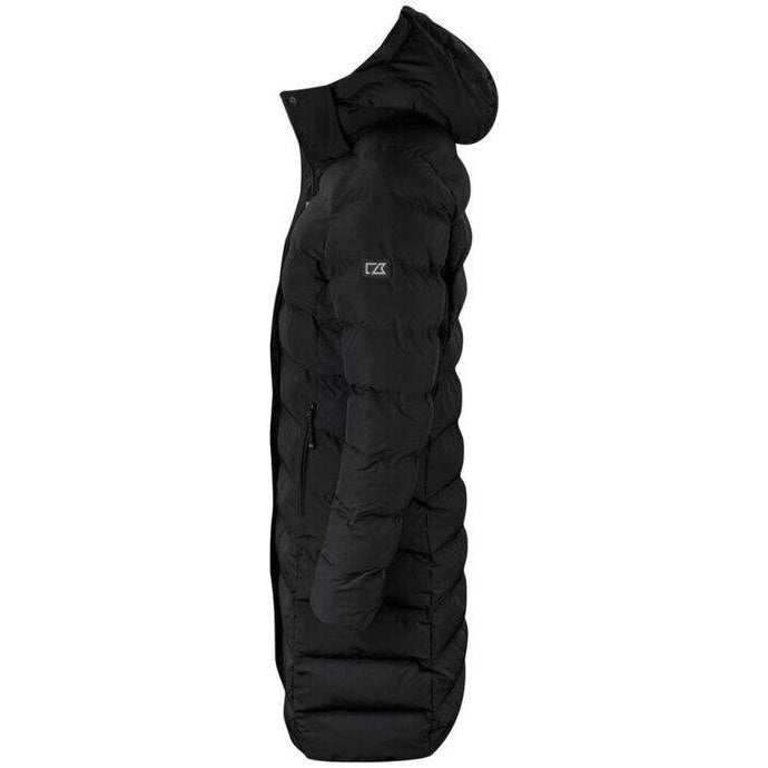 Black - Side - Cutter & Buck Womens-Ladies Wenatchee Puffer Jacket