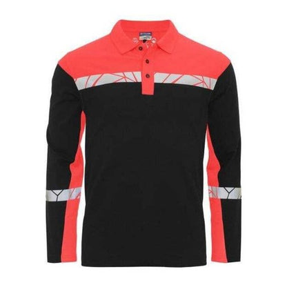 Front - Projob Mens Progression 7004 Pique Polo Shirt