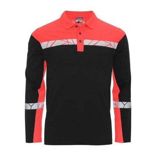 Front - Projob Mens Progression 7004 Pique Polo Shirt
