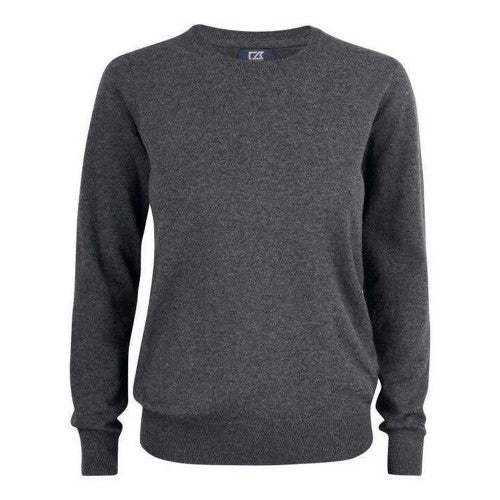 Front - Cutter & Buck Womens/Ladies Oakville Knitted Sweatshirt